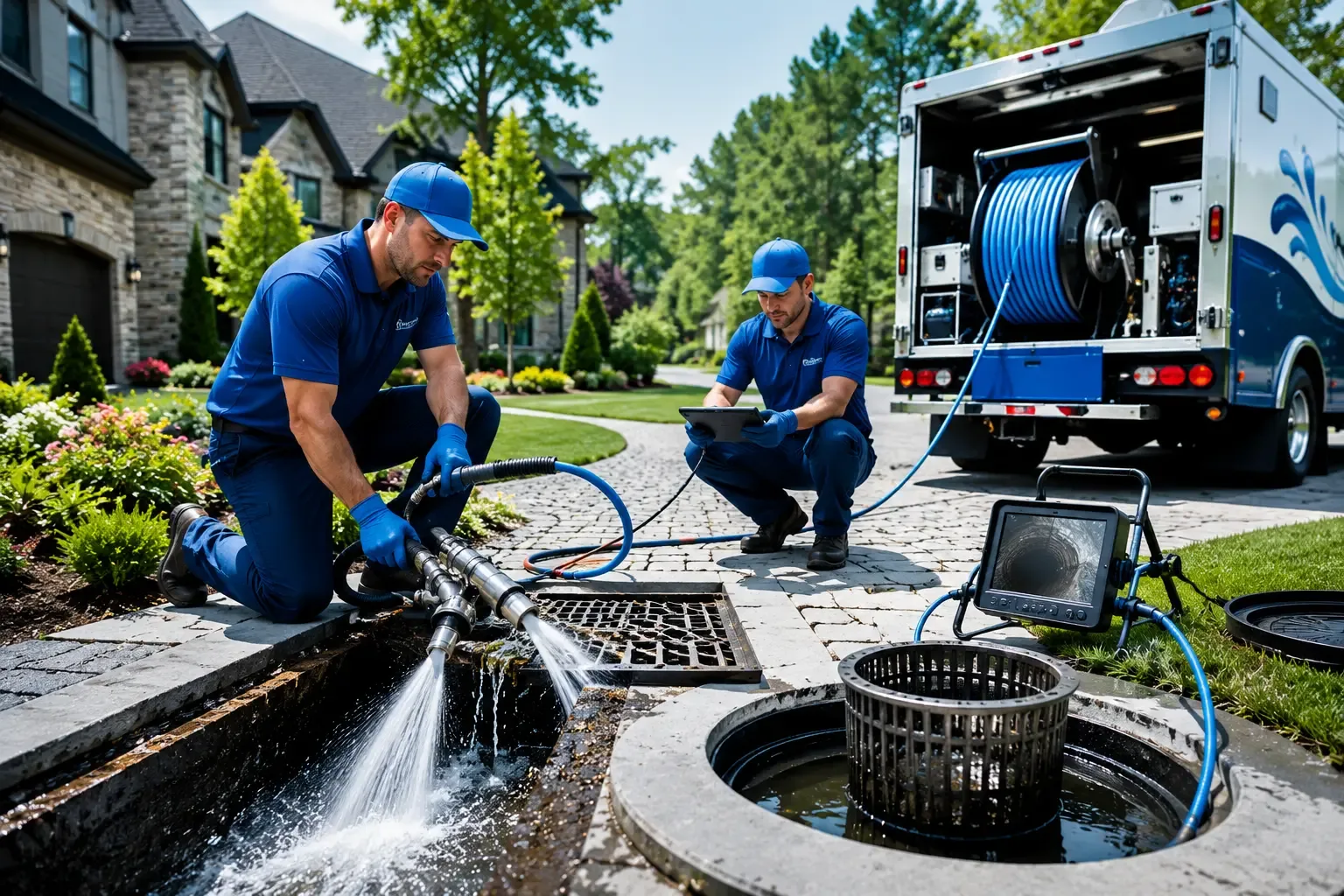 Local outdoor drain cleaning professionals in Camden, TX