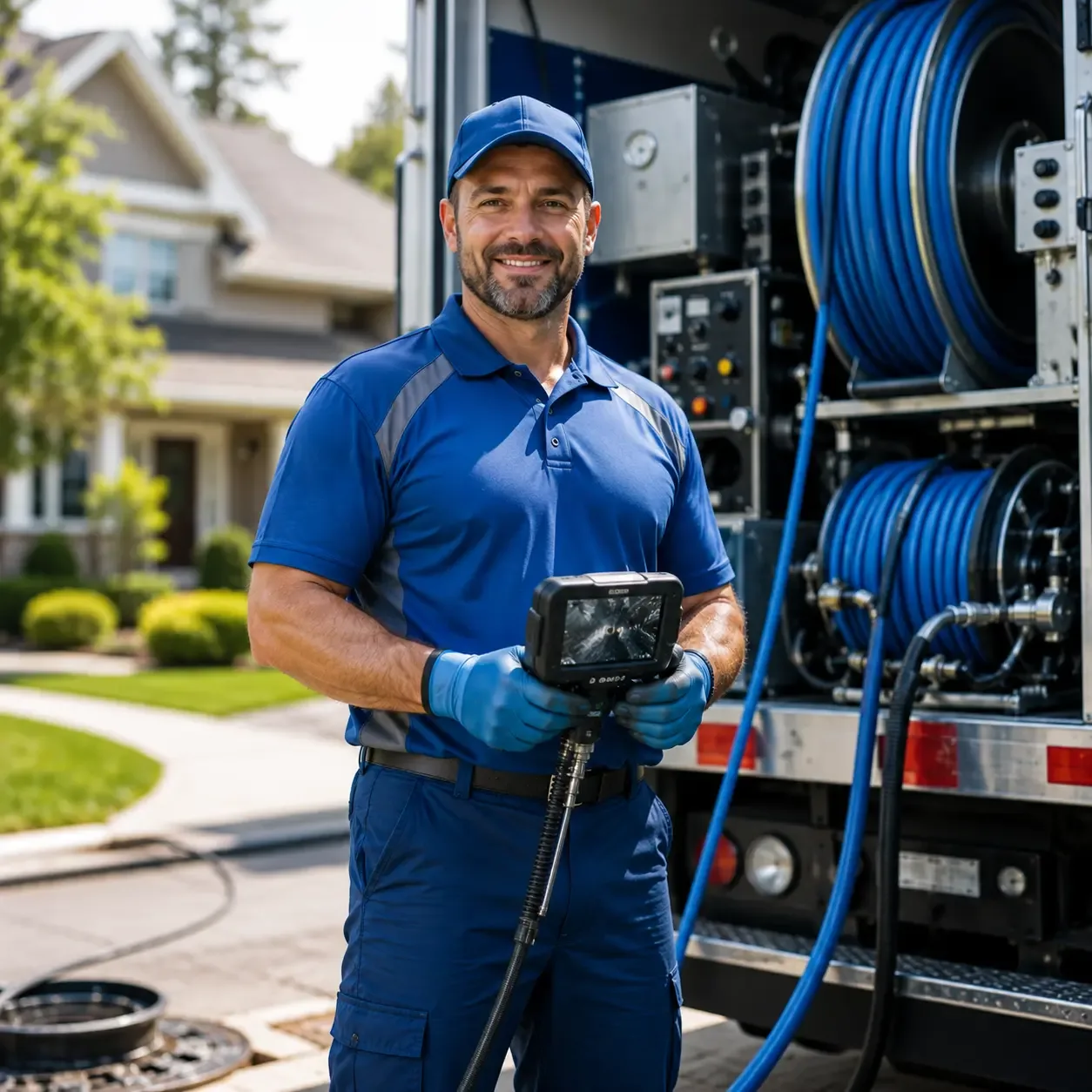 Local outdoor drain cleaning specialists in Camden, TX
